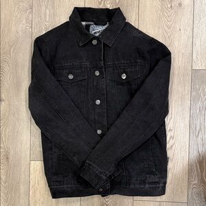 Classic Black Denim Jacket for Men